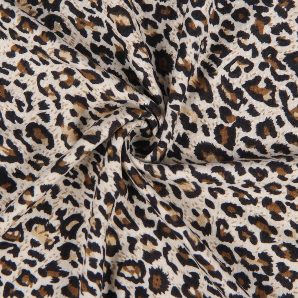 High Quality  Long Sleeve Sexy Leopard Print Pajama