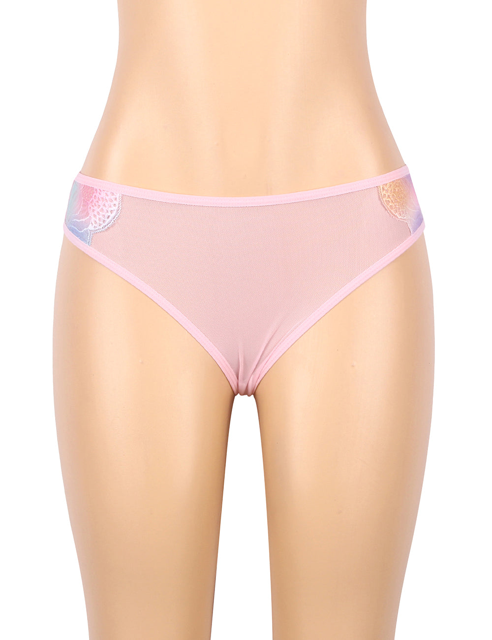 New Pink Flower Decoration Loose Comfortable Babydoll