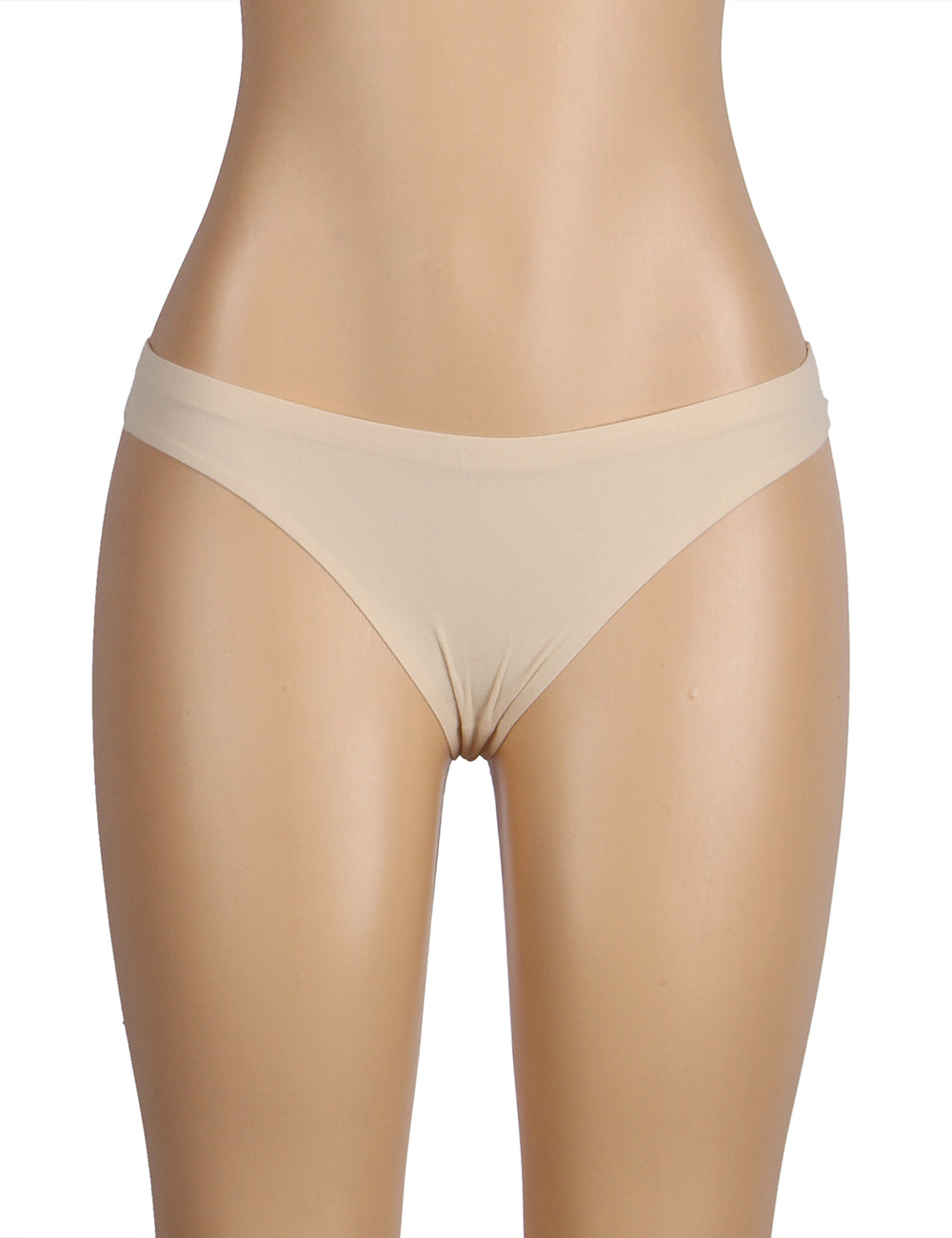 Beige Solid Color High Quality G String