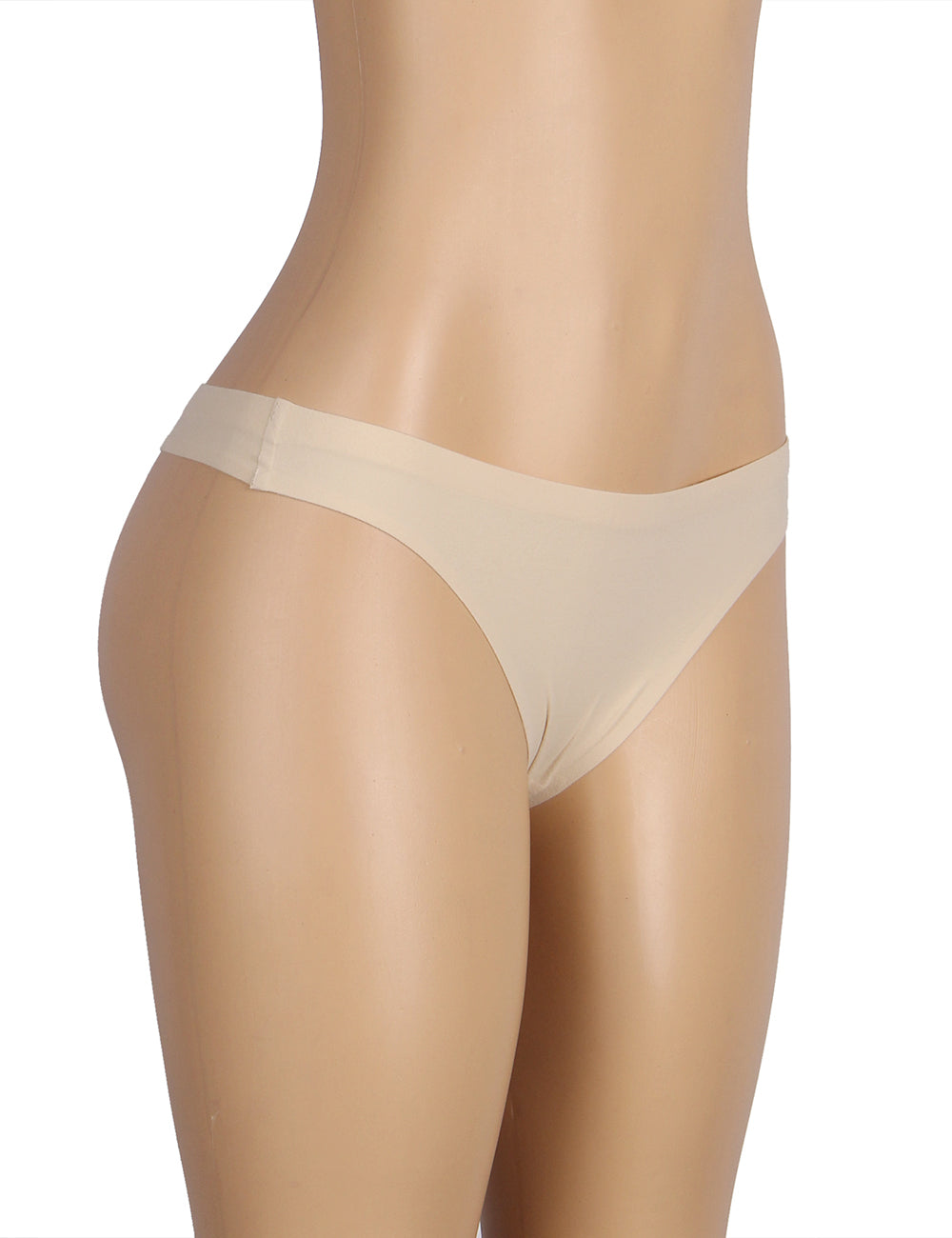 Beige Solid Color High Quality G String