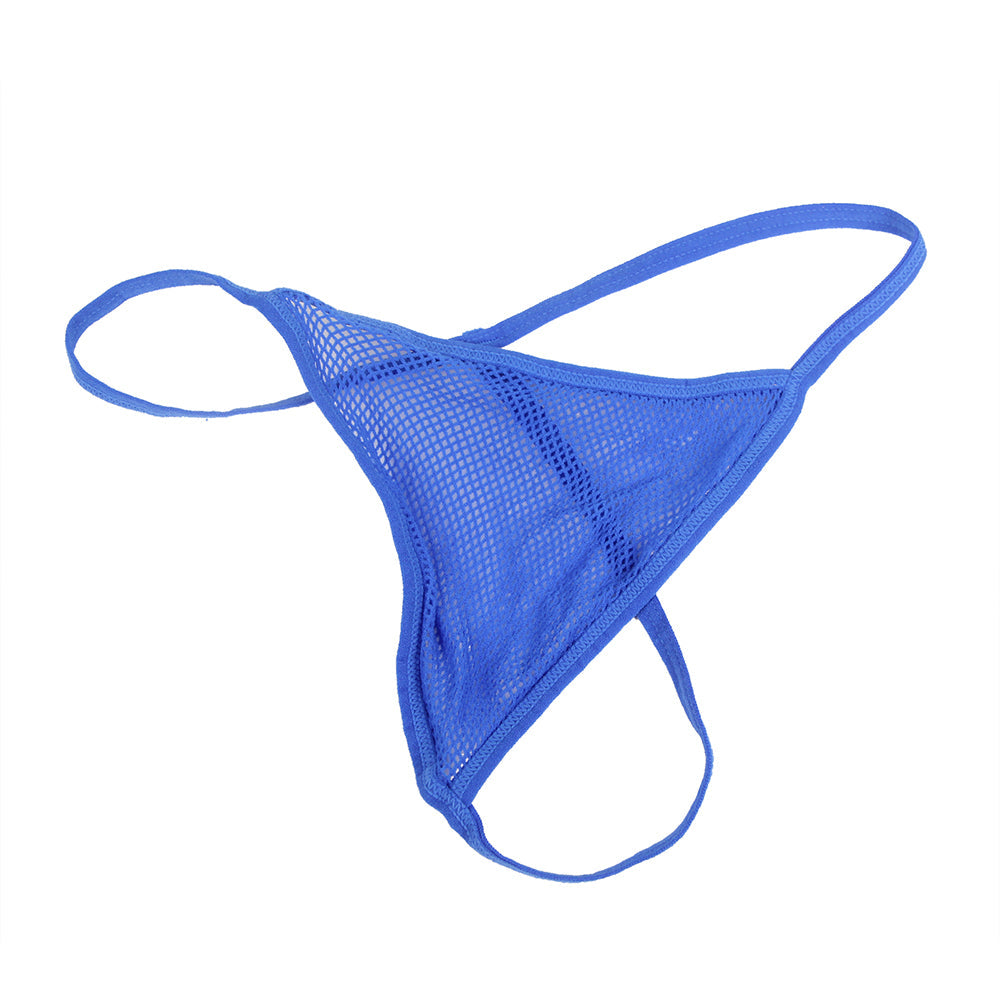 Blue Sexy Diamond Fishnet Bodystocking with Gloves