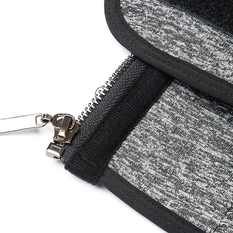 Zippered Double Belt 15 Steel Bones Neoprene Fitness Waist Trainer