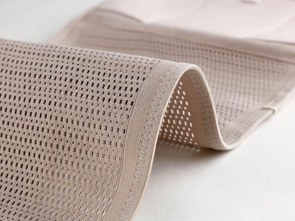 Sport-Hüftgurt mit 3 Stahlstäben, Körperformungsgürtel, Silber