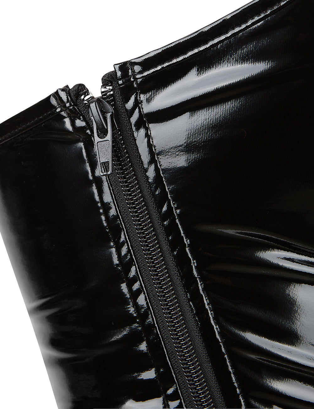 9-teiliges sexy Lederkorsett aus Kunststoffstäbchen