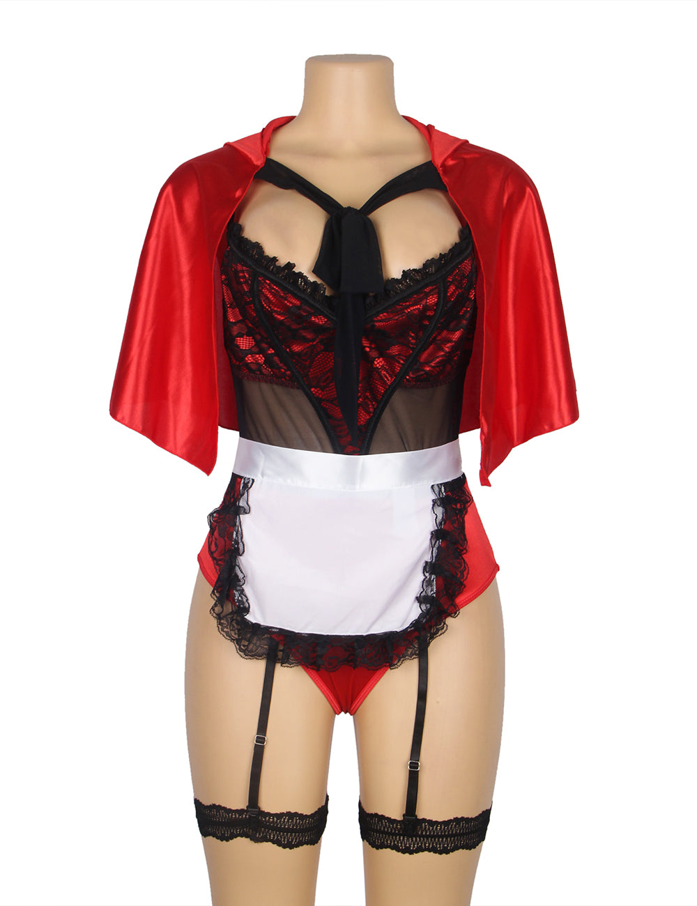 Halloween Christmas Adult Little Red Riding Hood Cosplay Costumes