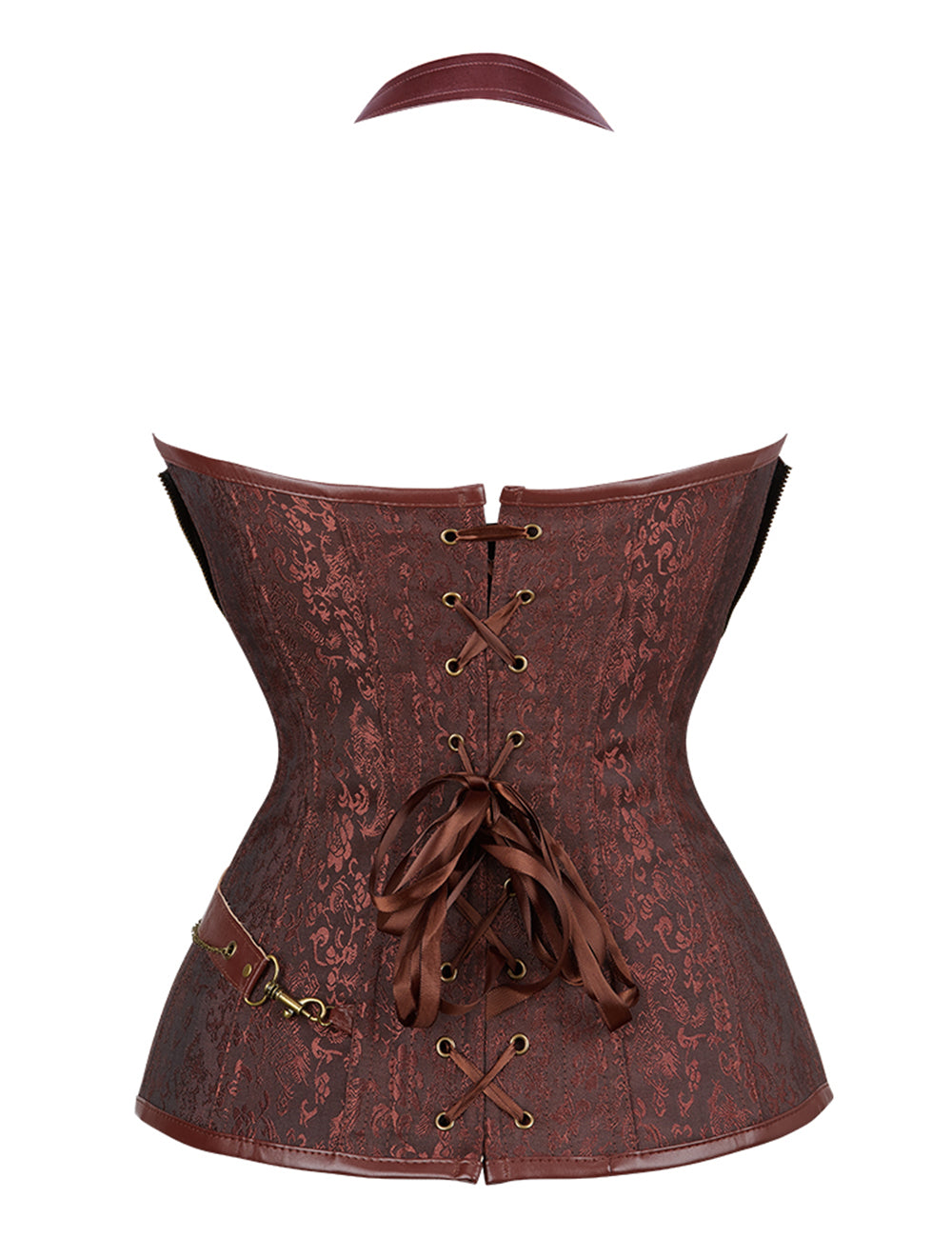 Brown 14 Pieces Soft Steel Bones Corsets