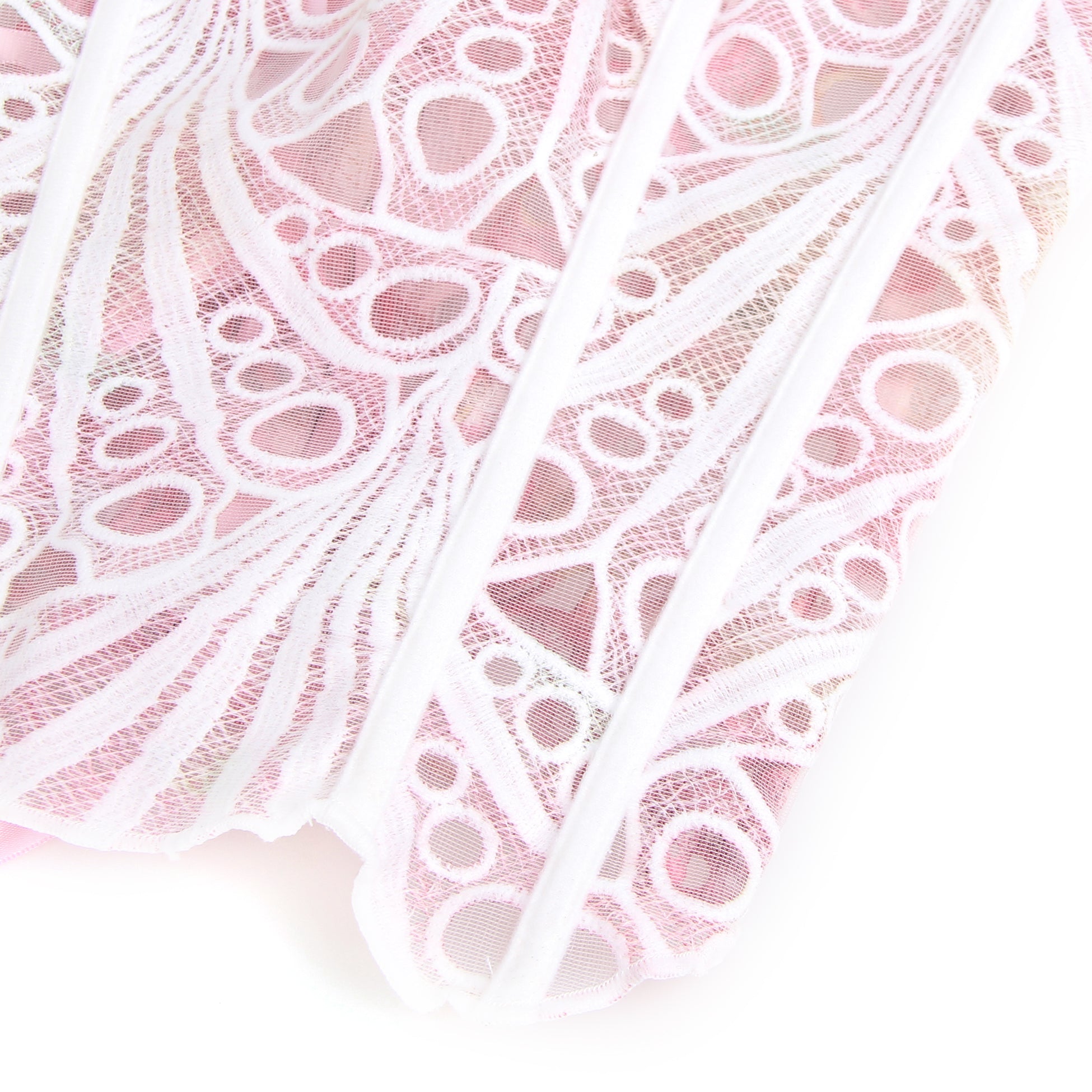 14 Bones Printing Hollow Lace-up Court-style Corset