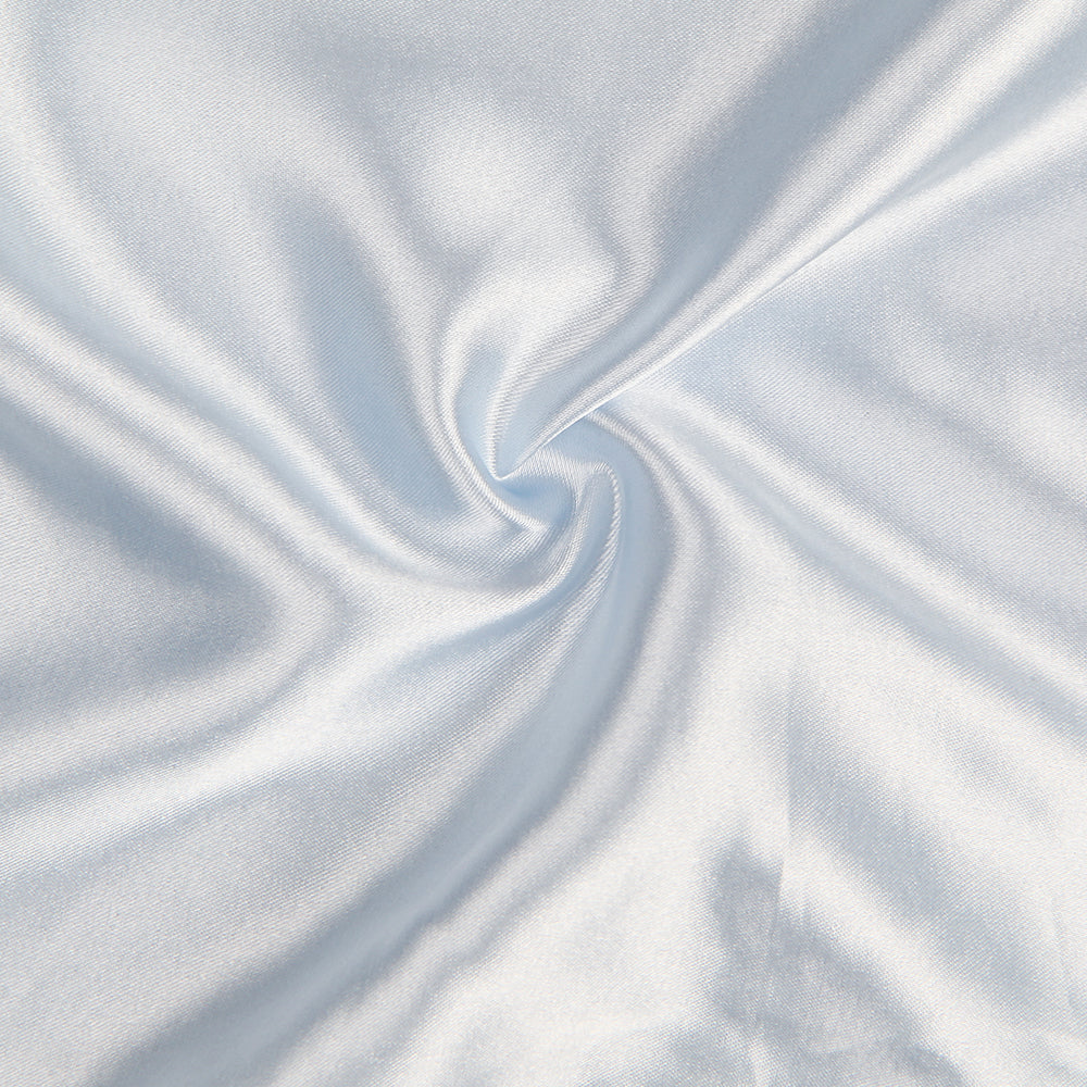 Robe de lingerie bleue sexy à décolleté plongeant et dos nu