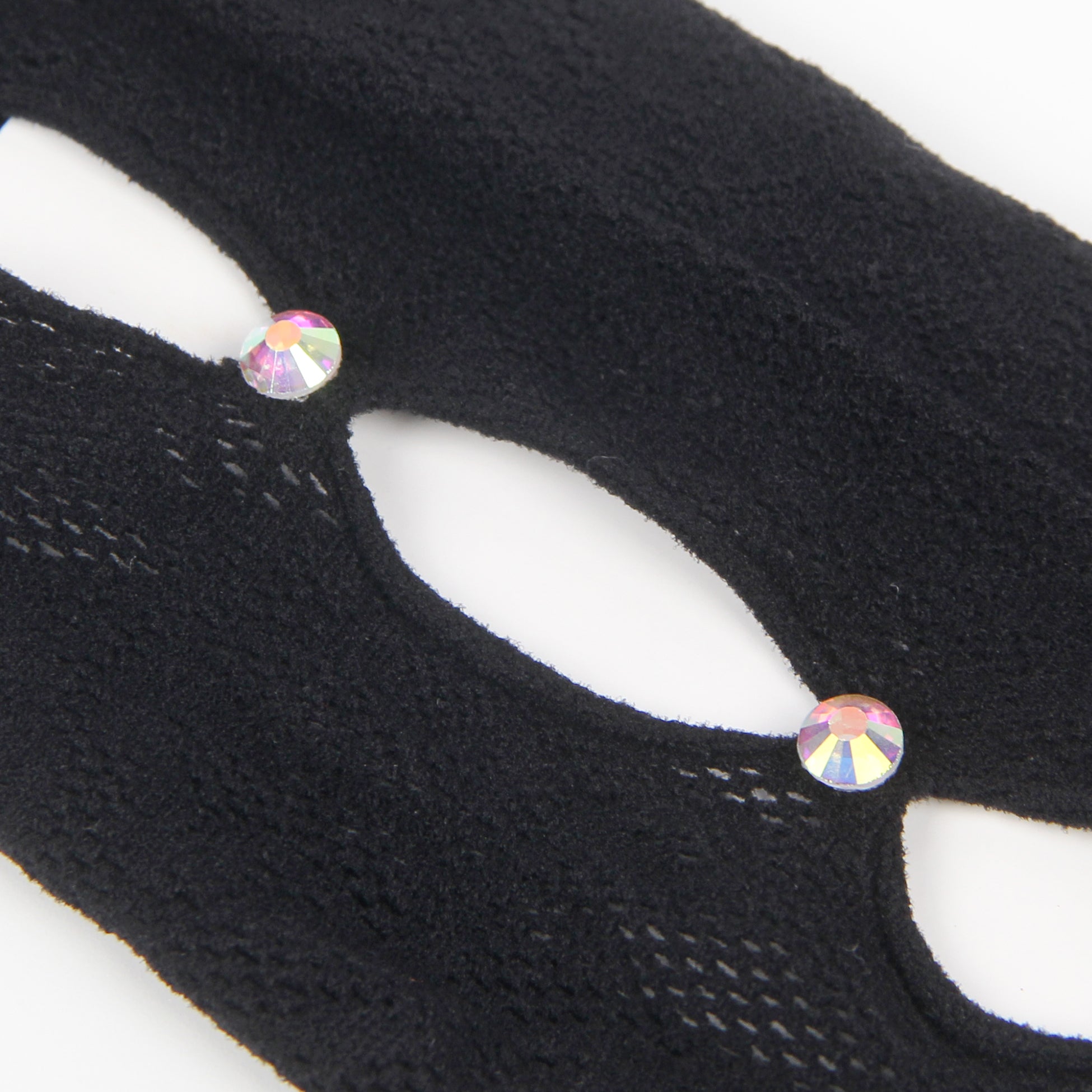 Black Long-Sleeved One Shoulder Sexy Mesh Bodystocking