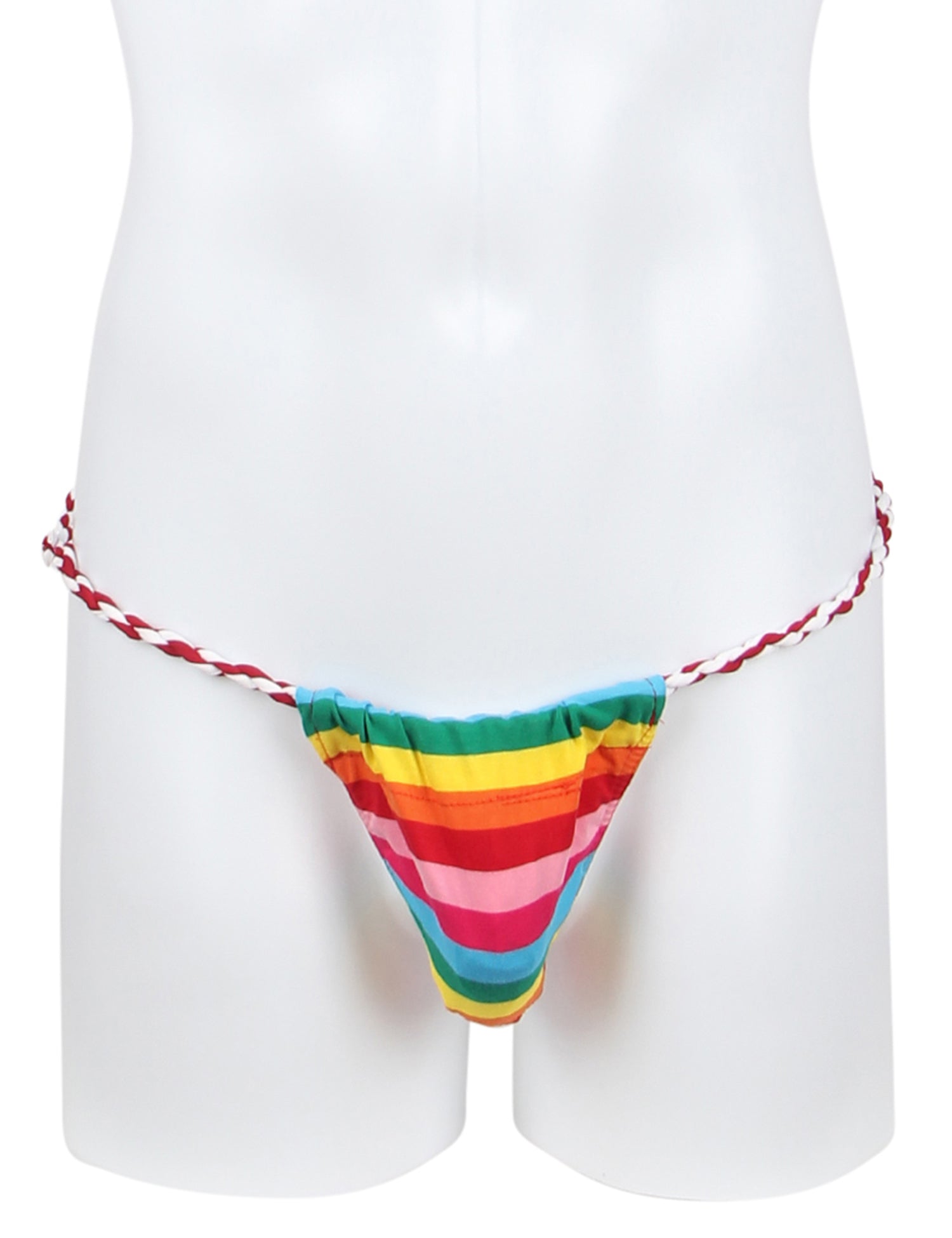 Men's Sexy Rainbow Stripe Thong