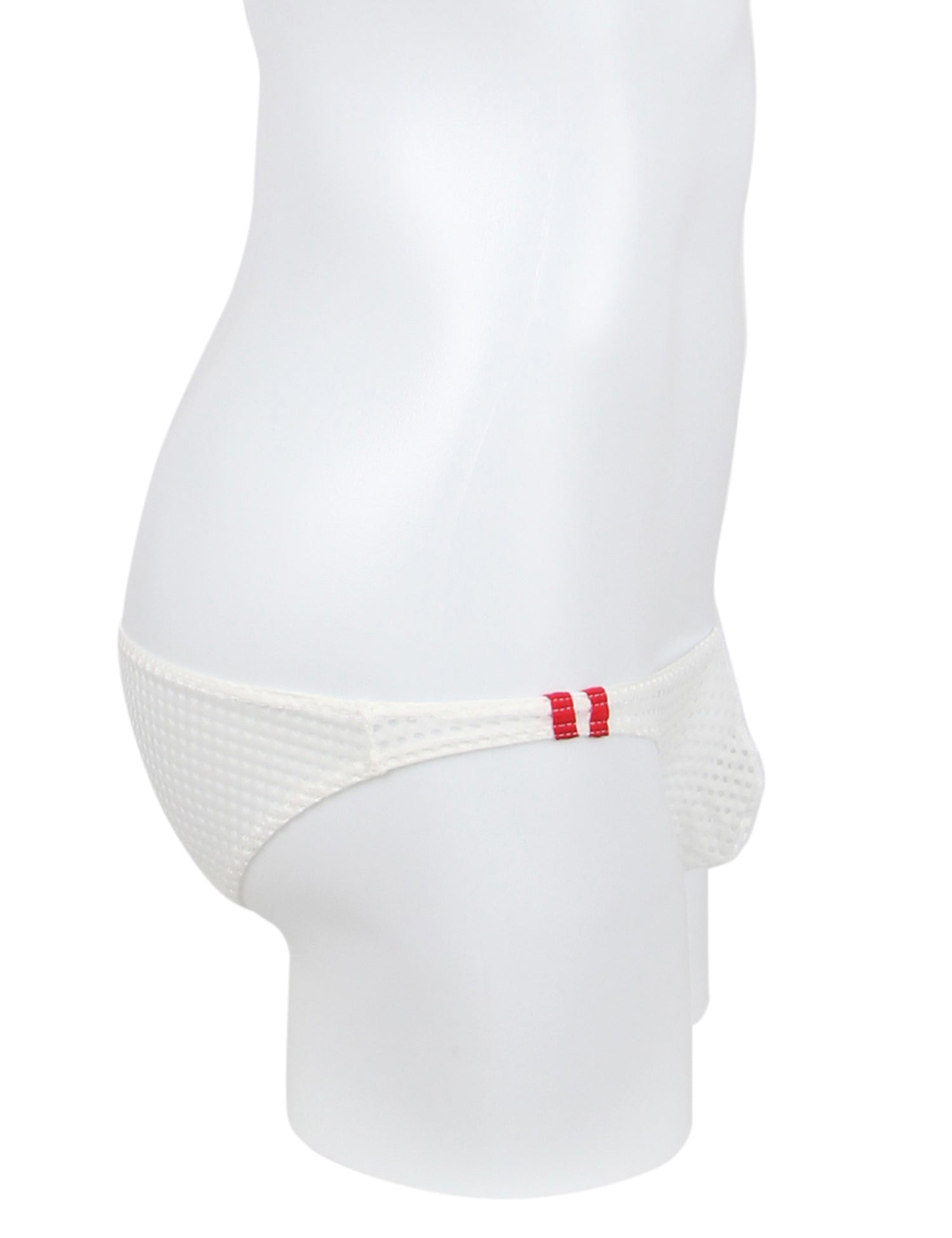 White Breathable Mesh Sexy Men's Brief