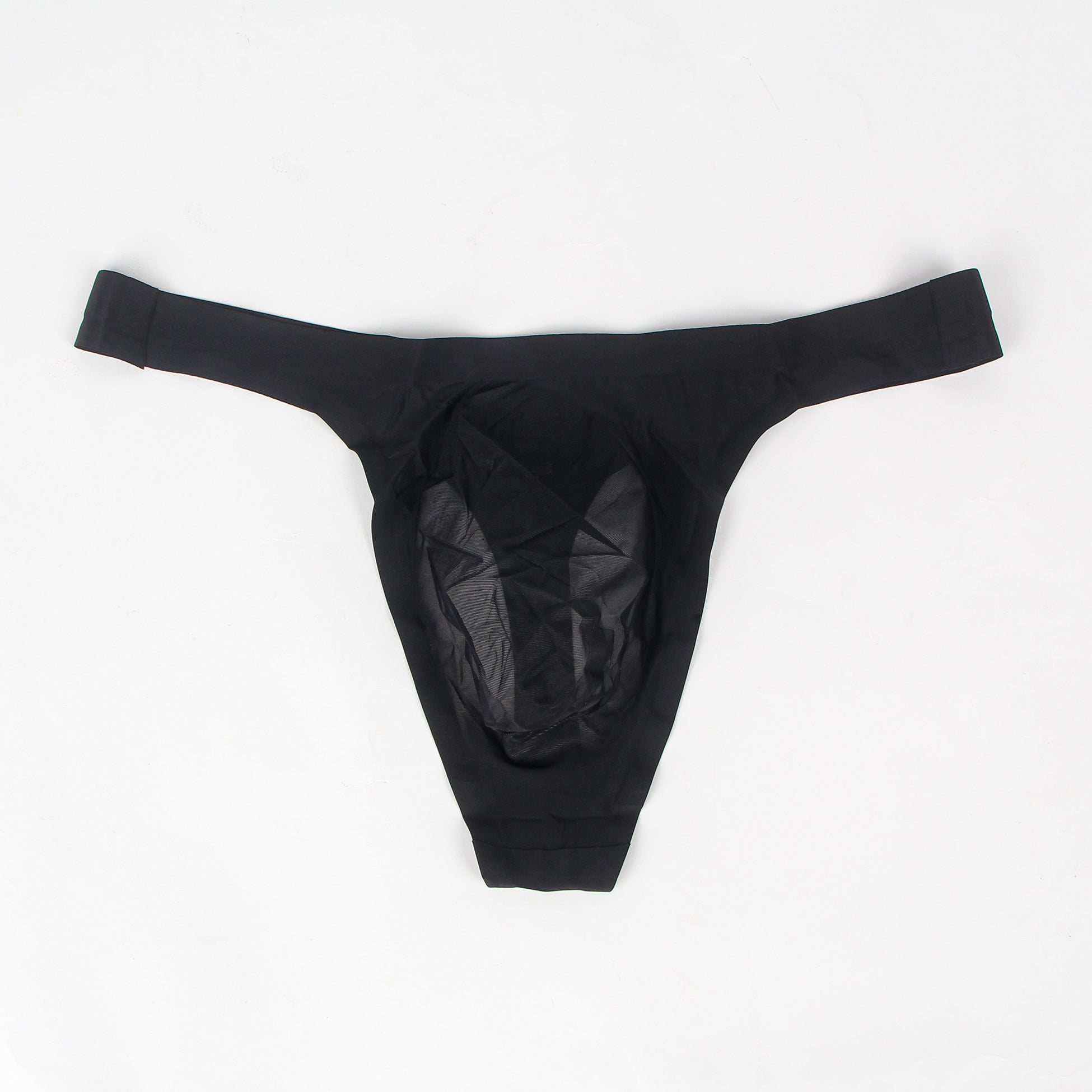 Black Sexy See Through Men's Brief