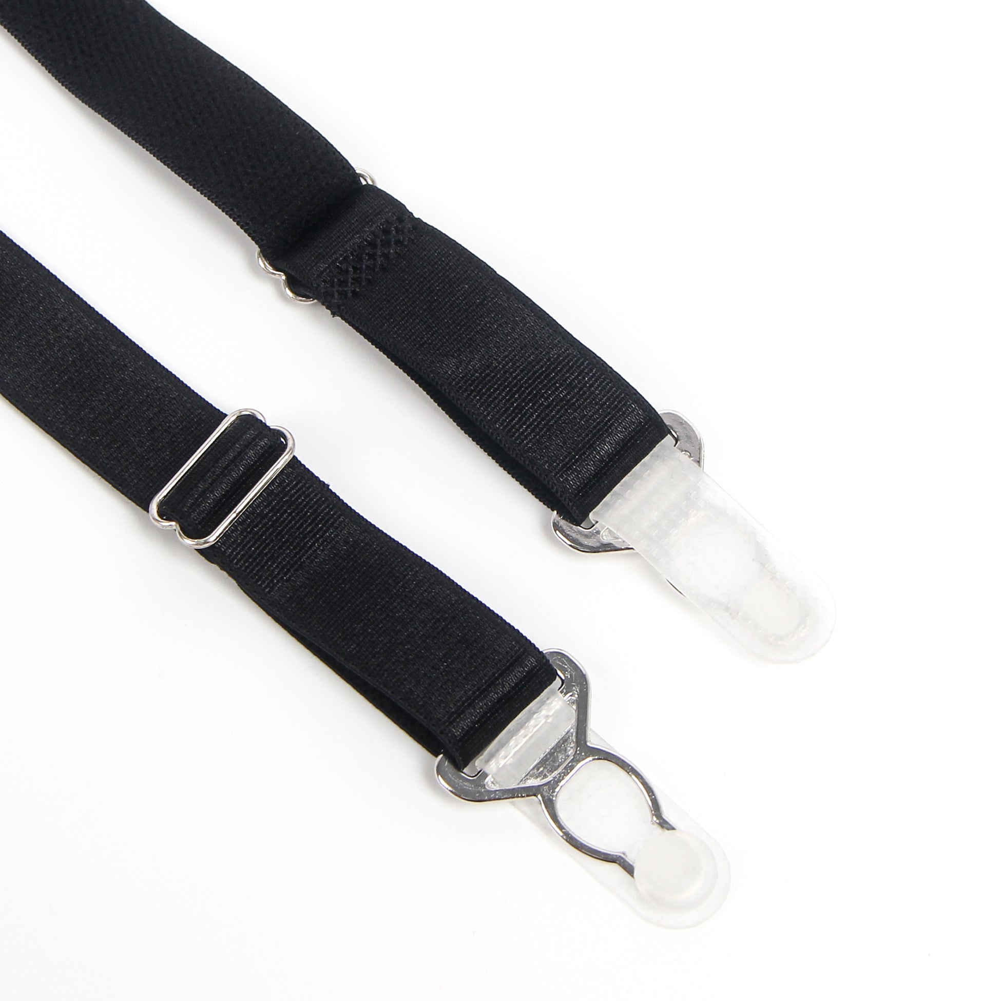 Culotte porte-jarretelles en dentelle brodée noire sexy