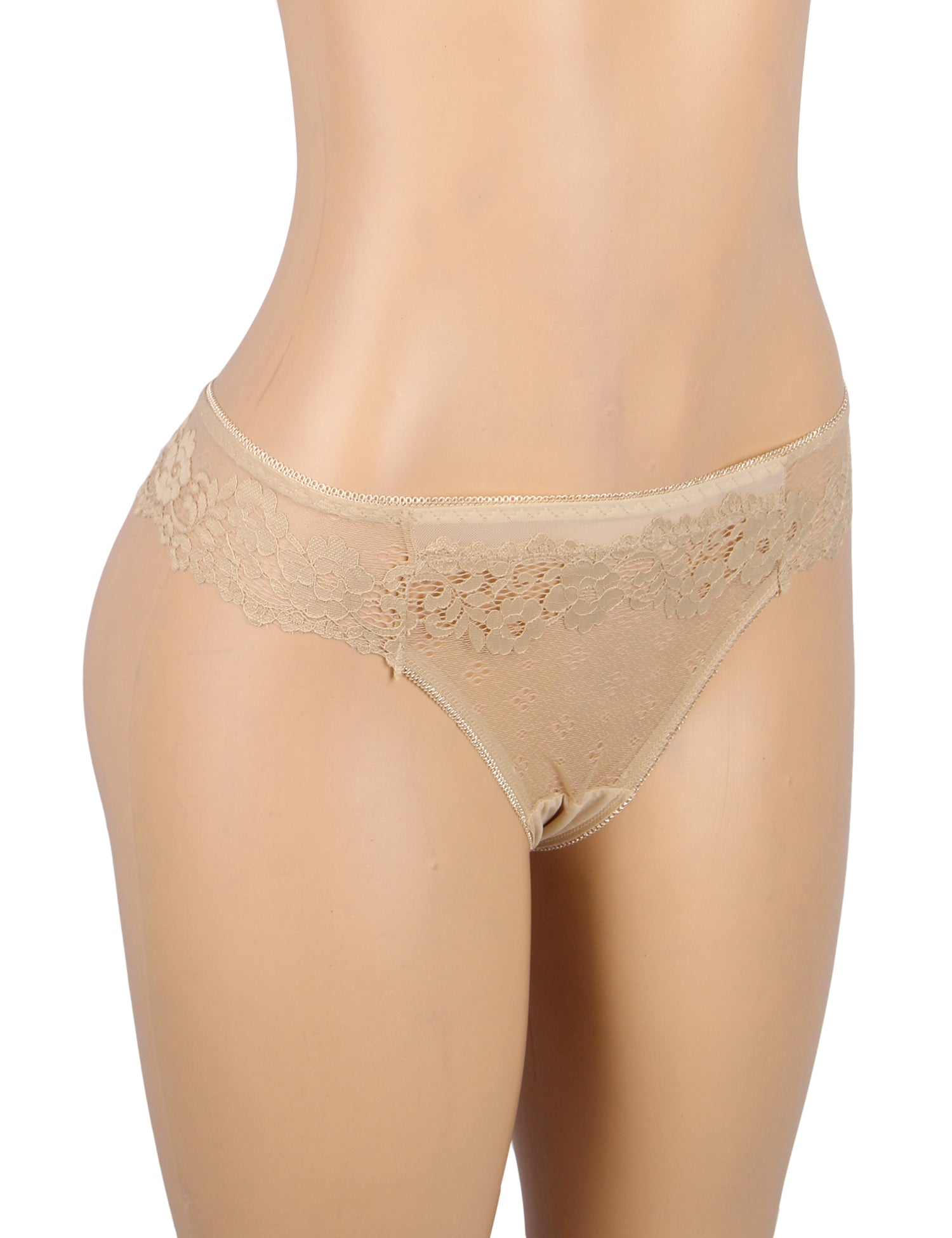 Nude Sexy Floral Lace Panty
