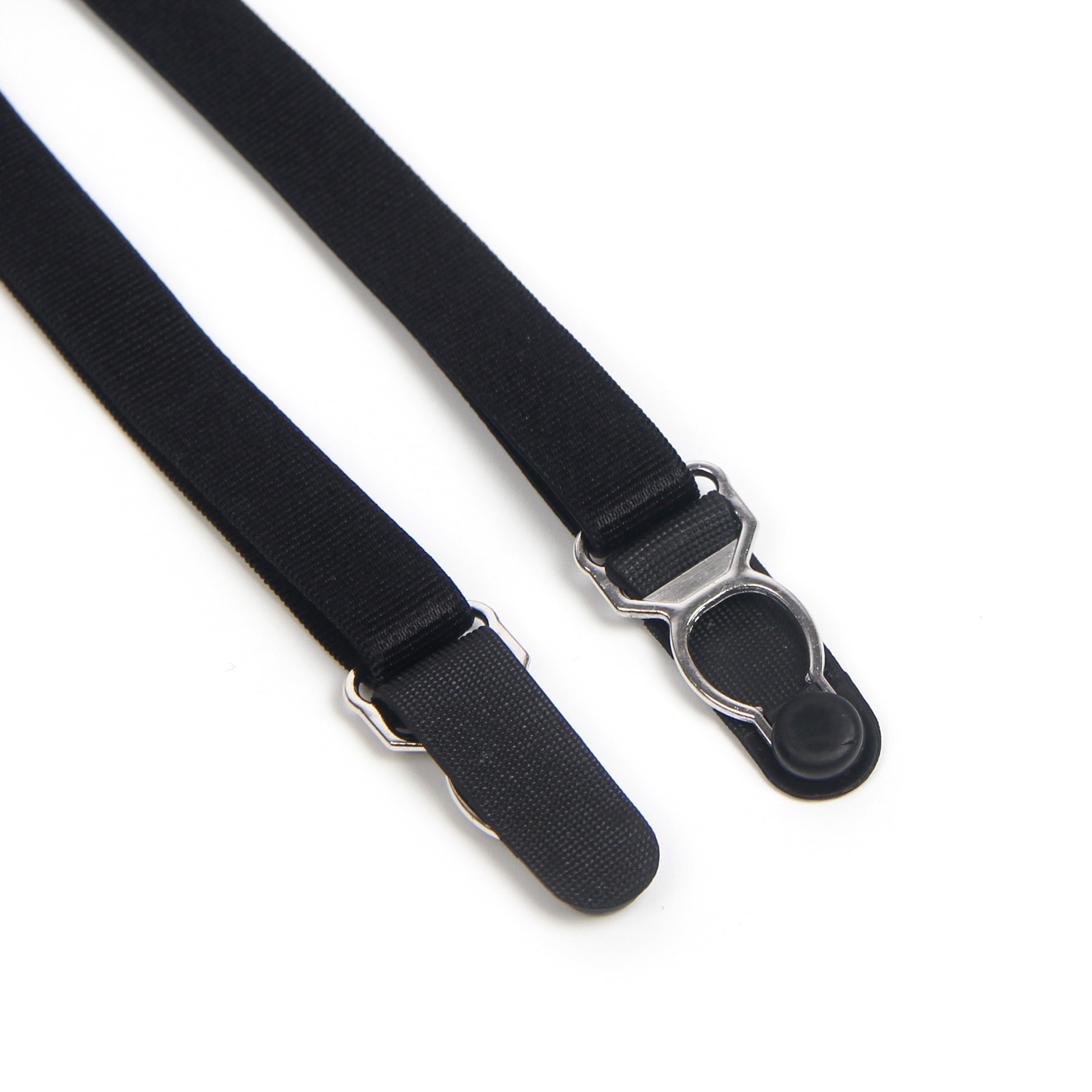 Black Sexy Lace Crotchless Garter Bodysuit