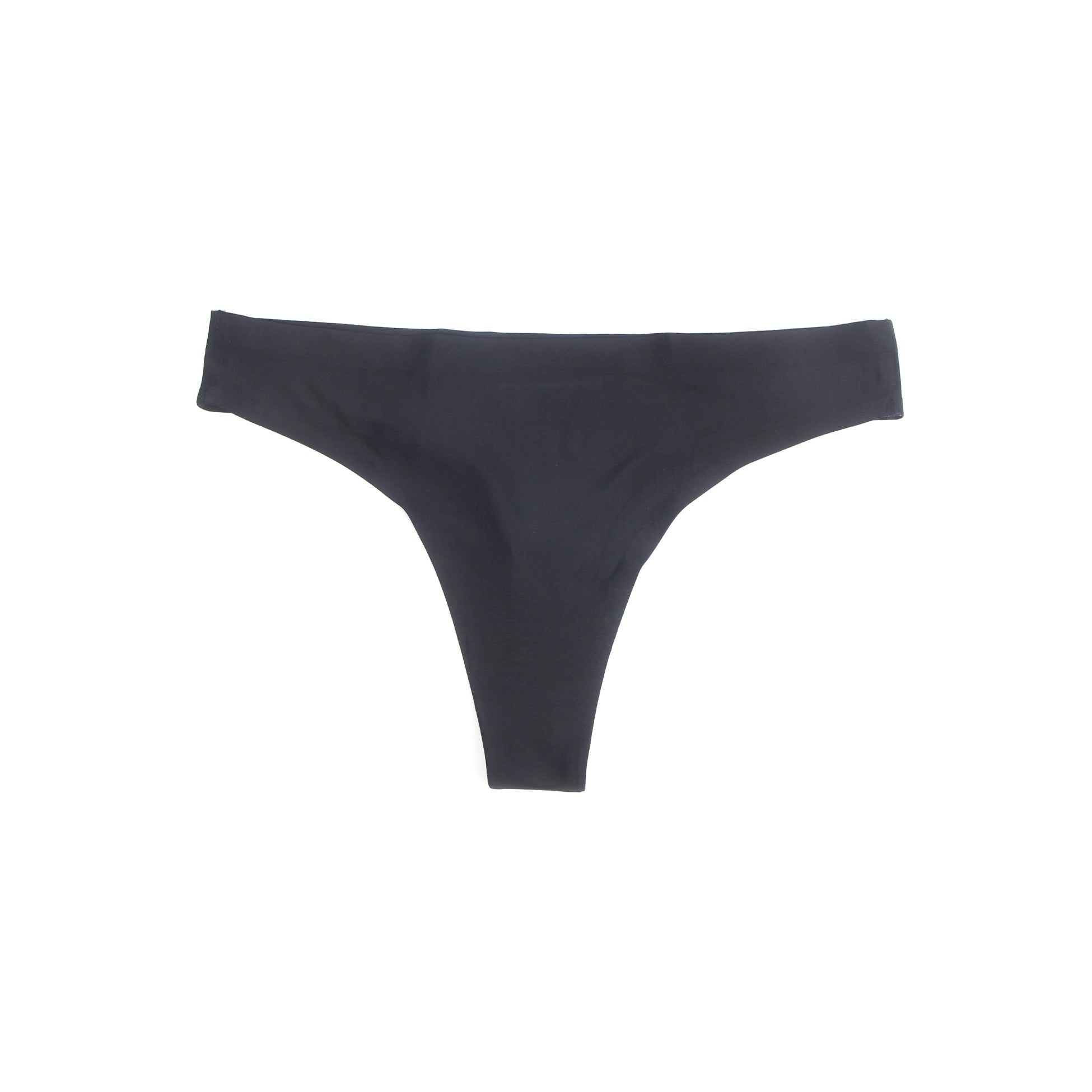 Culotte noire sexy taille basse élastique sans coutures