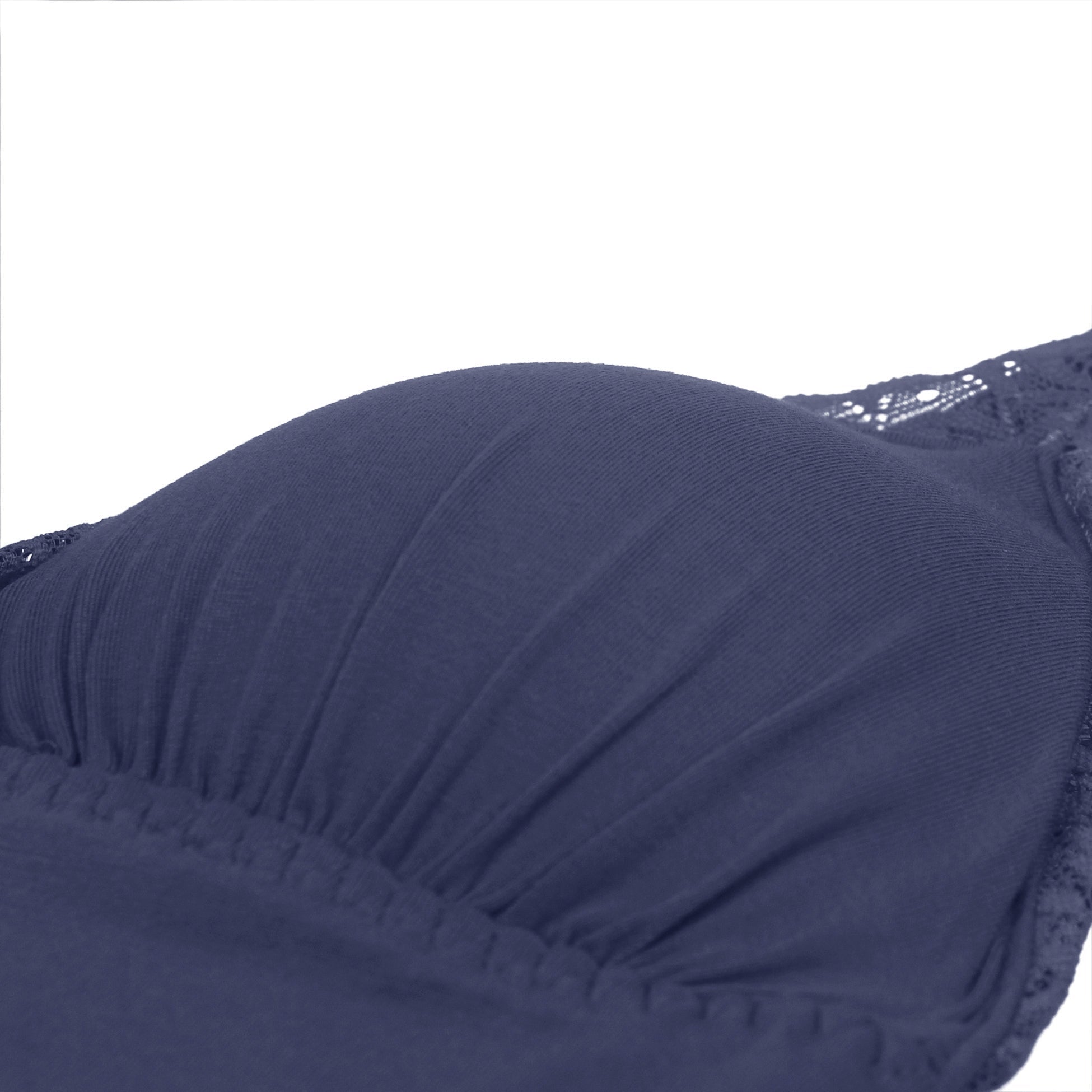 Blue Sexy Modal Lace Crotchless Bodysuit