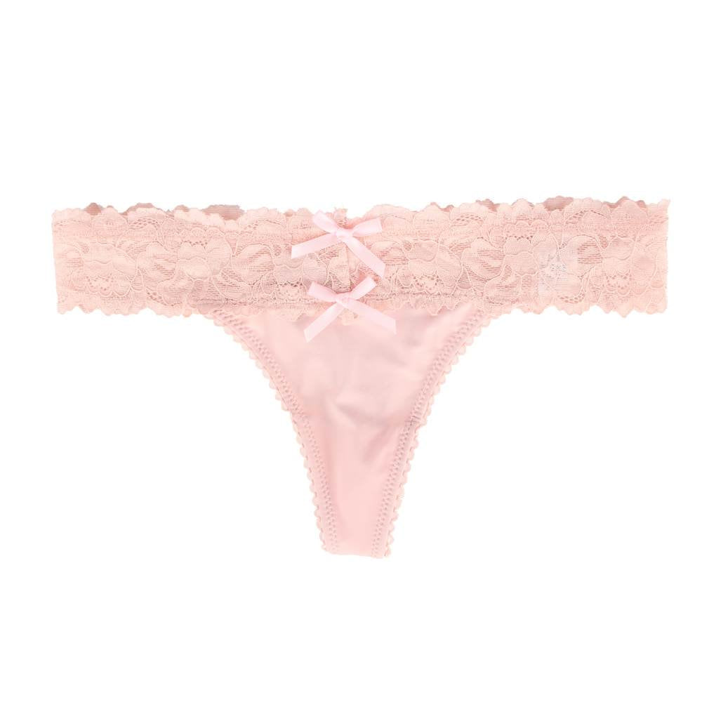 High Quality Pink Sexy Floral Lace Panty,.
