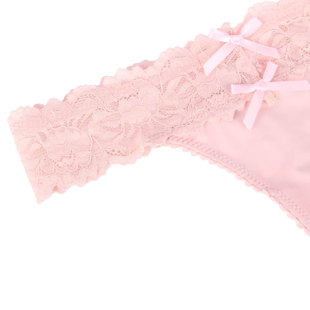 High Quality Pink Sexy Floral Lace Panty..,,