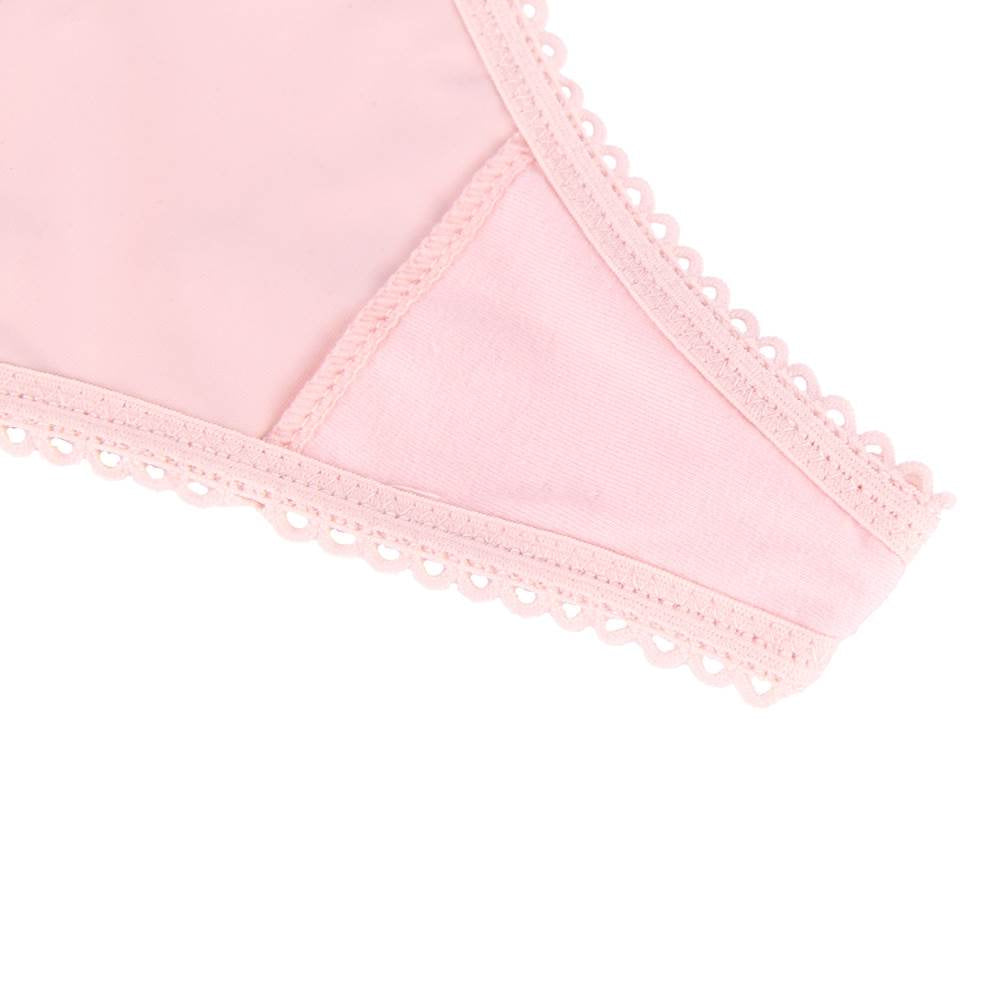 High Quality Pink Sexy Floral Lace Panty...